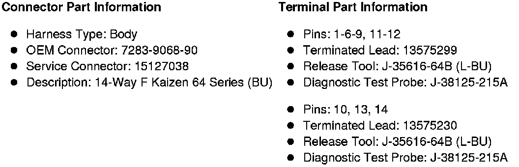 Factory service manual diagram