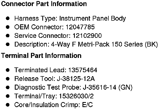 Factory service manual diagram