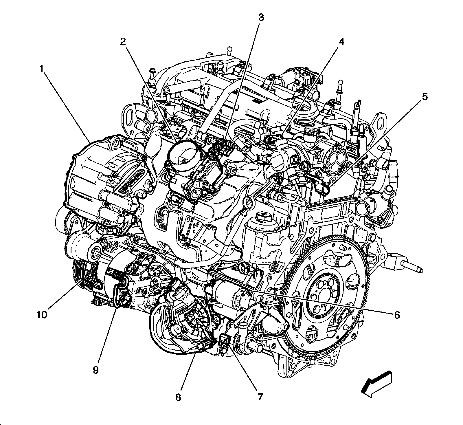 Factory service manual diagram