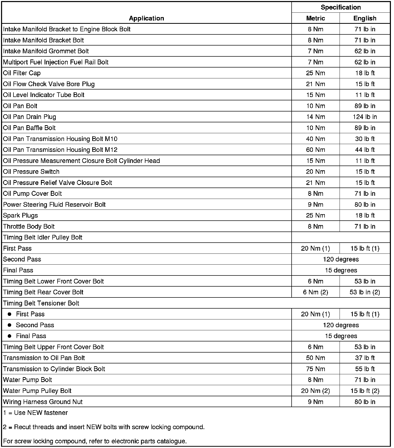 Factory service manual diagram