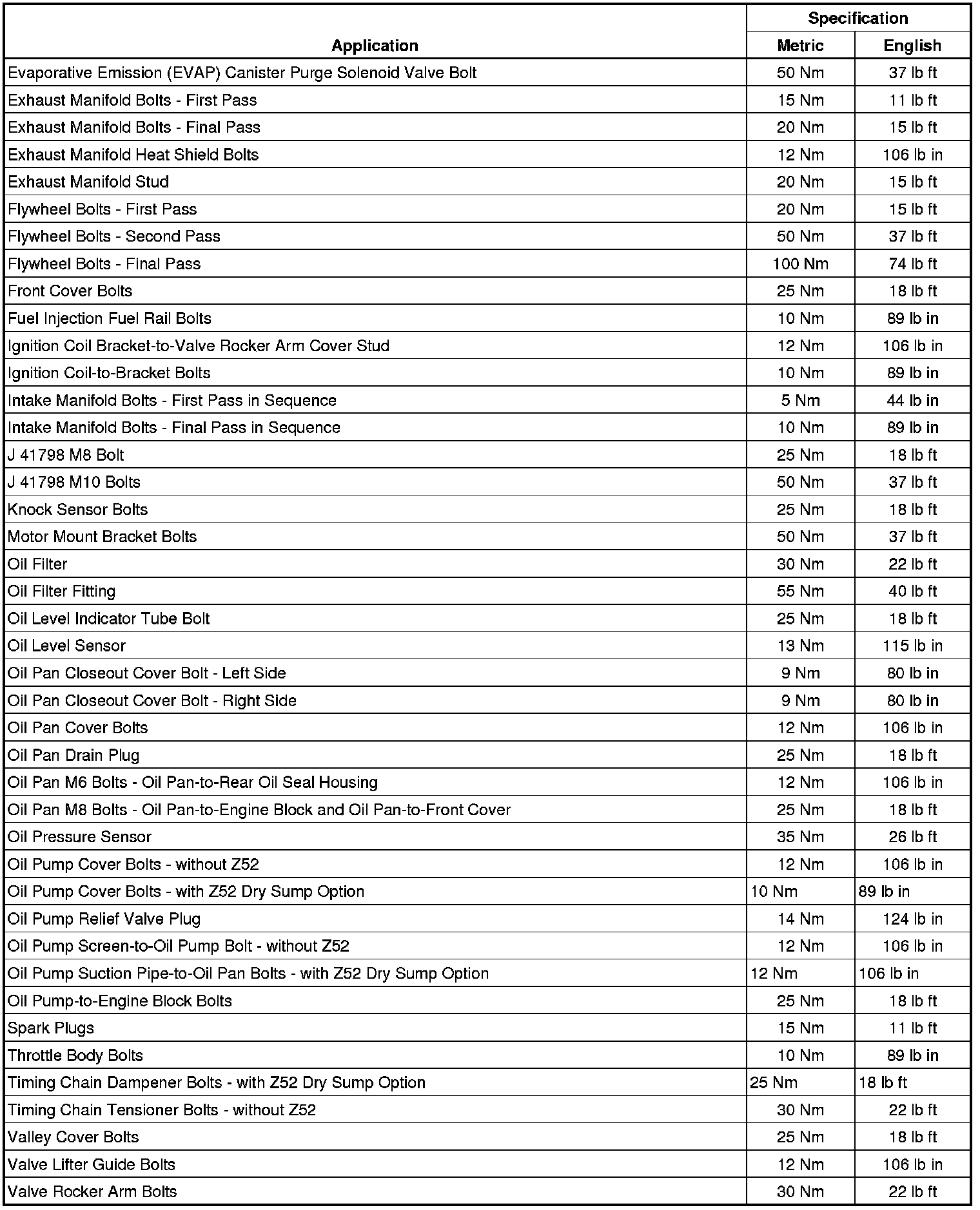 Factory service manual diagram