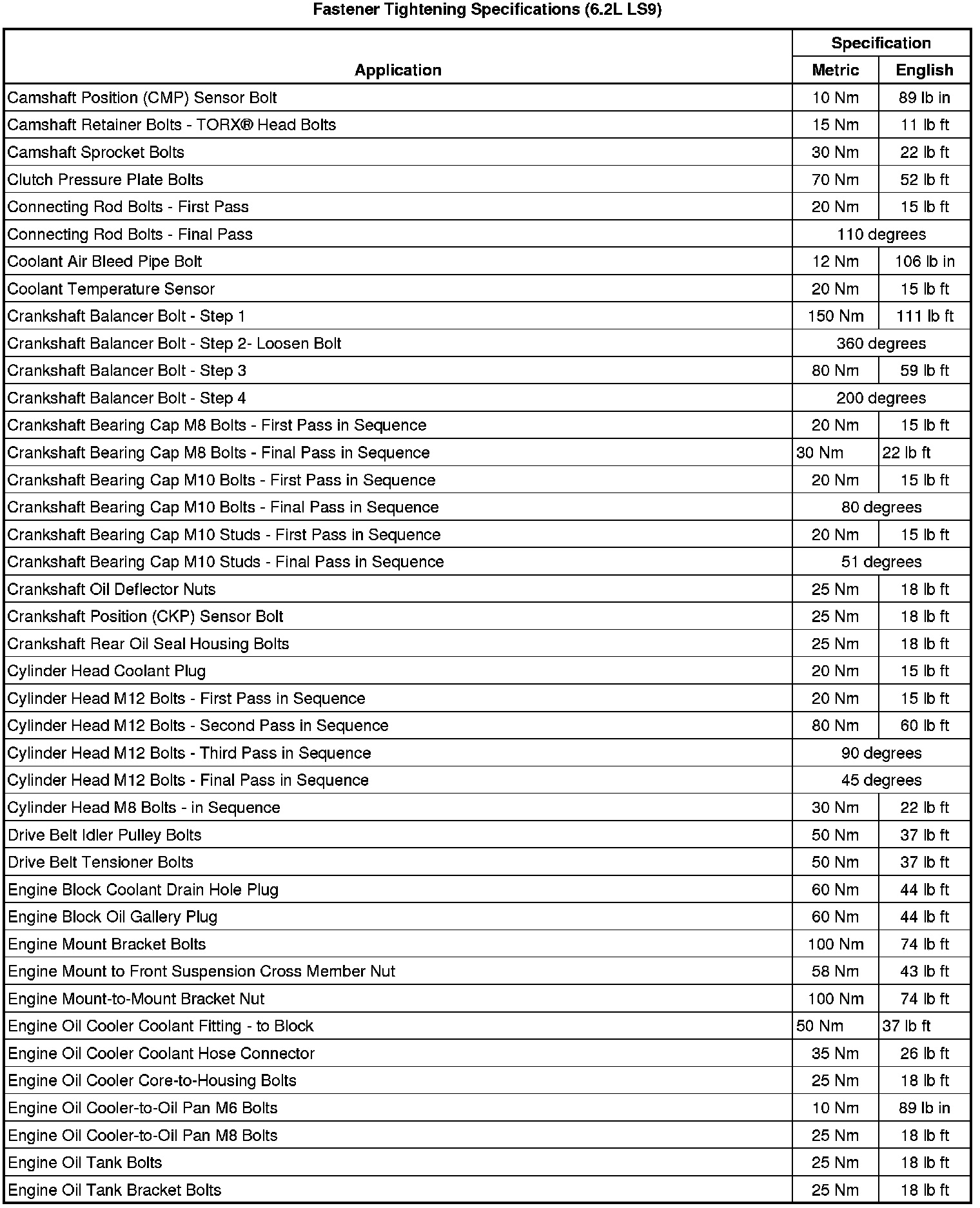 Factory service manual diagram