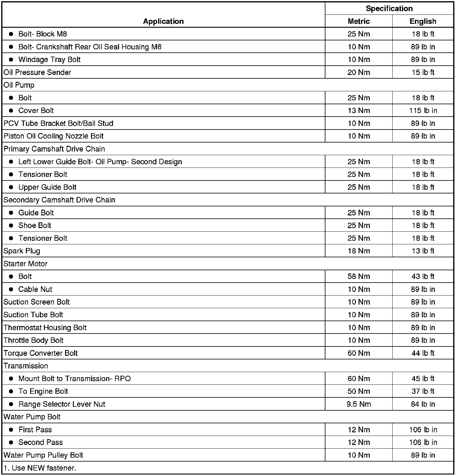 Factory service manual diagram