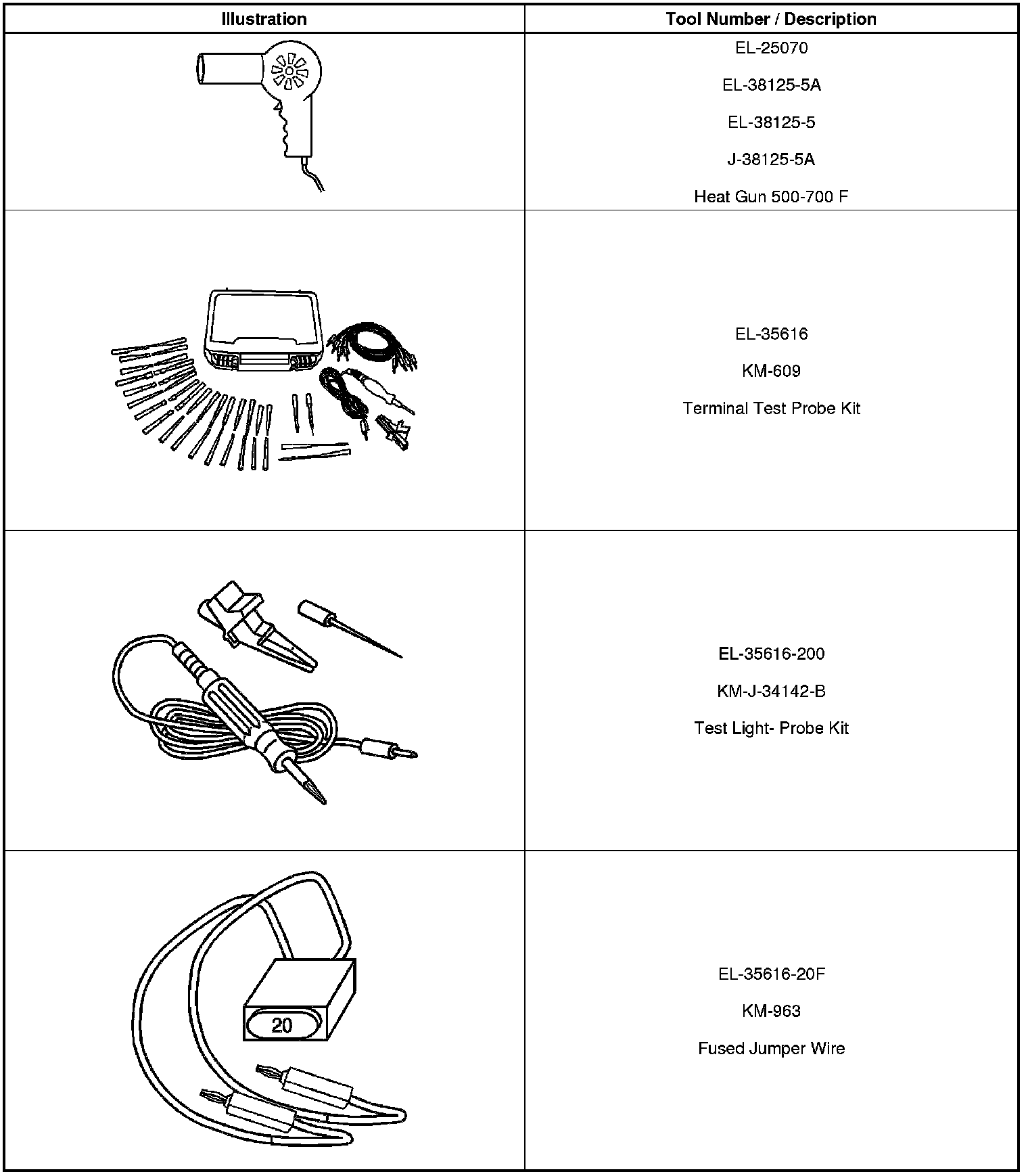 Factory service manual diagram