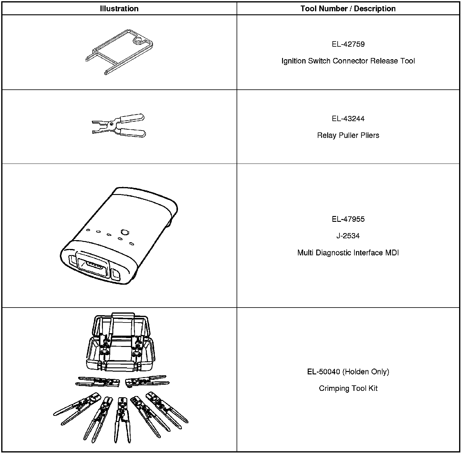 Factory service manual diagram
