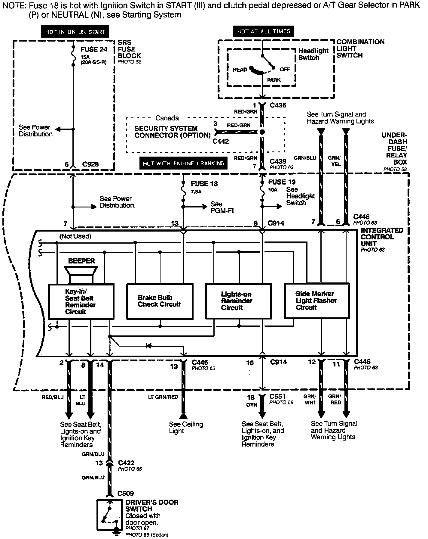 Factory service manual diagram