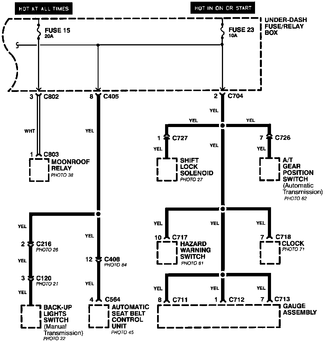 Factory service manual diagram
