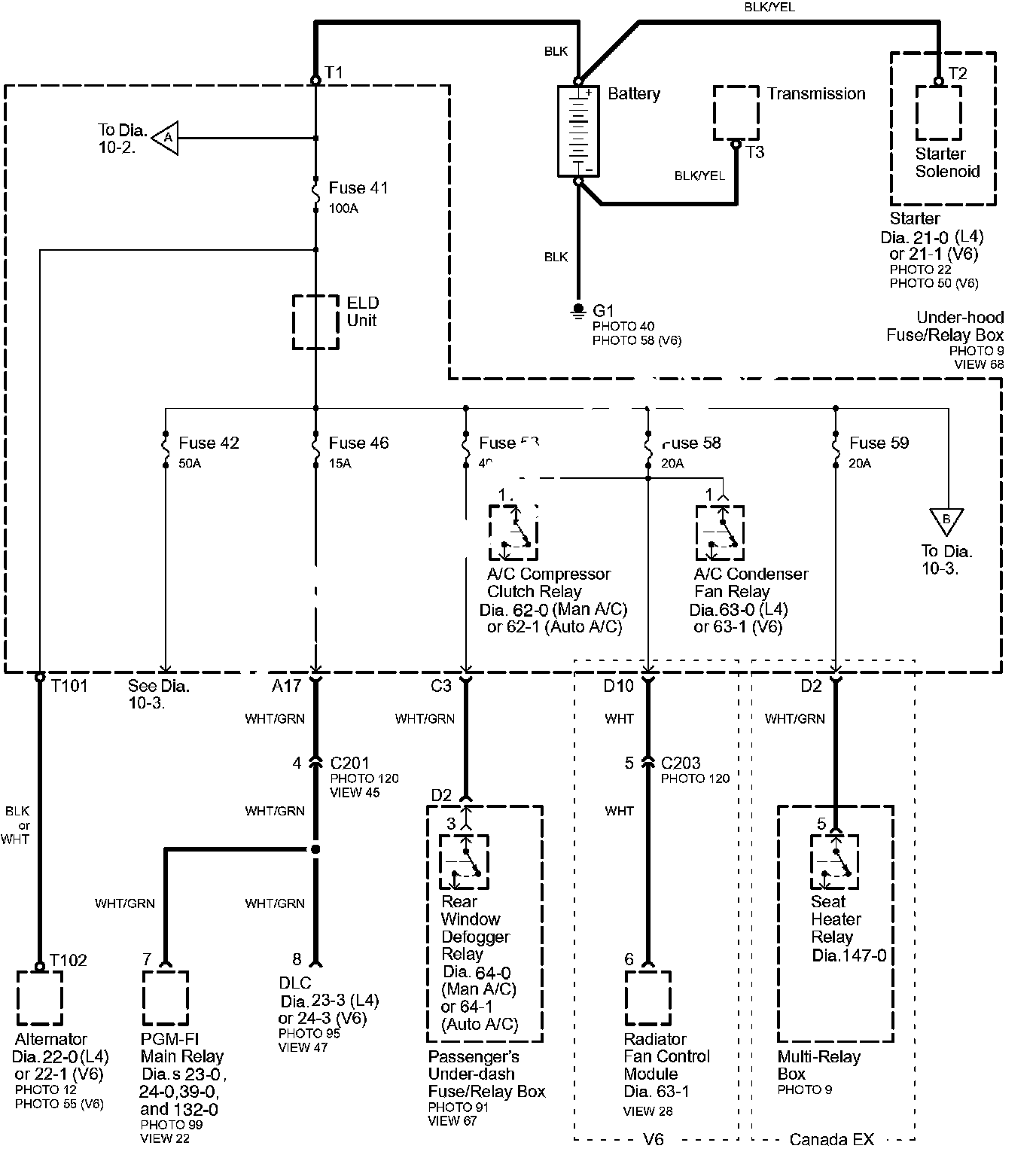 Factory service manual diagram