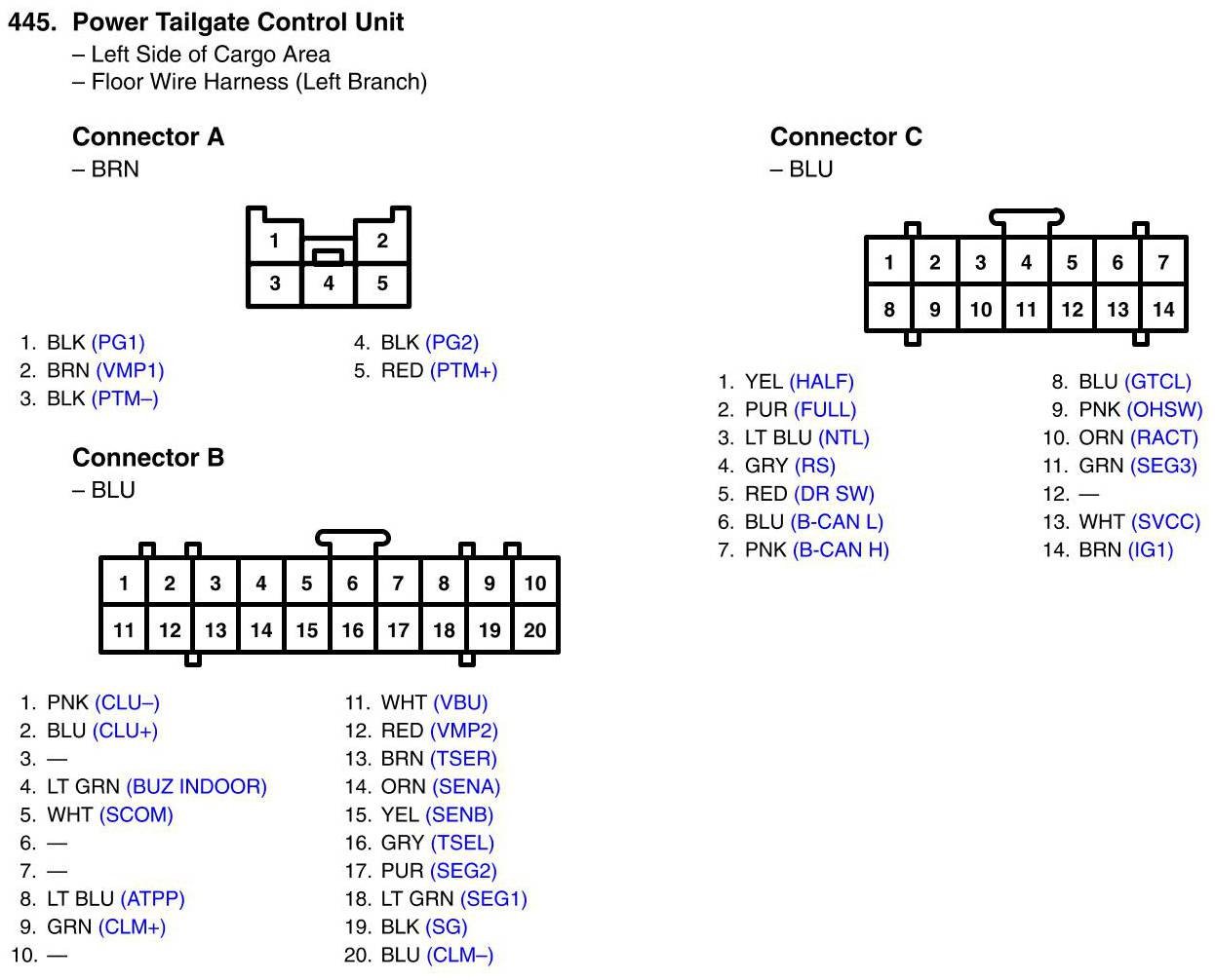 Factory service manual diagram