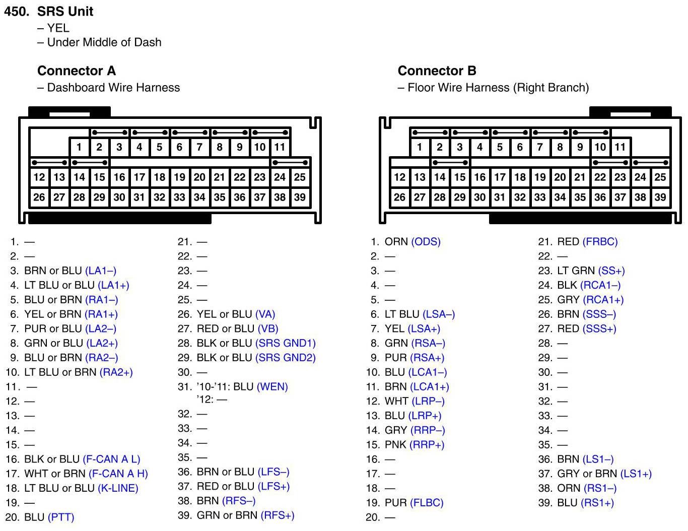 Factory service manual diagram