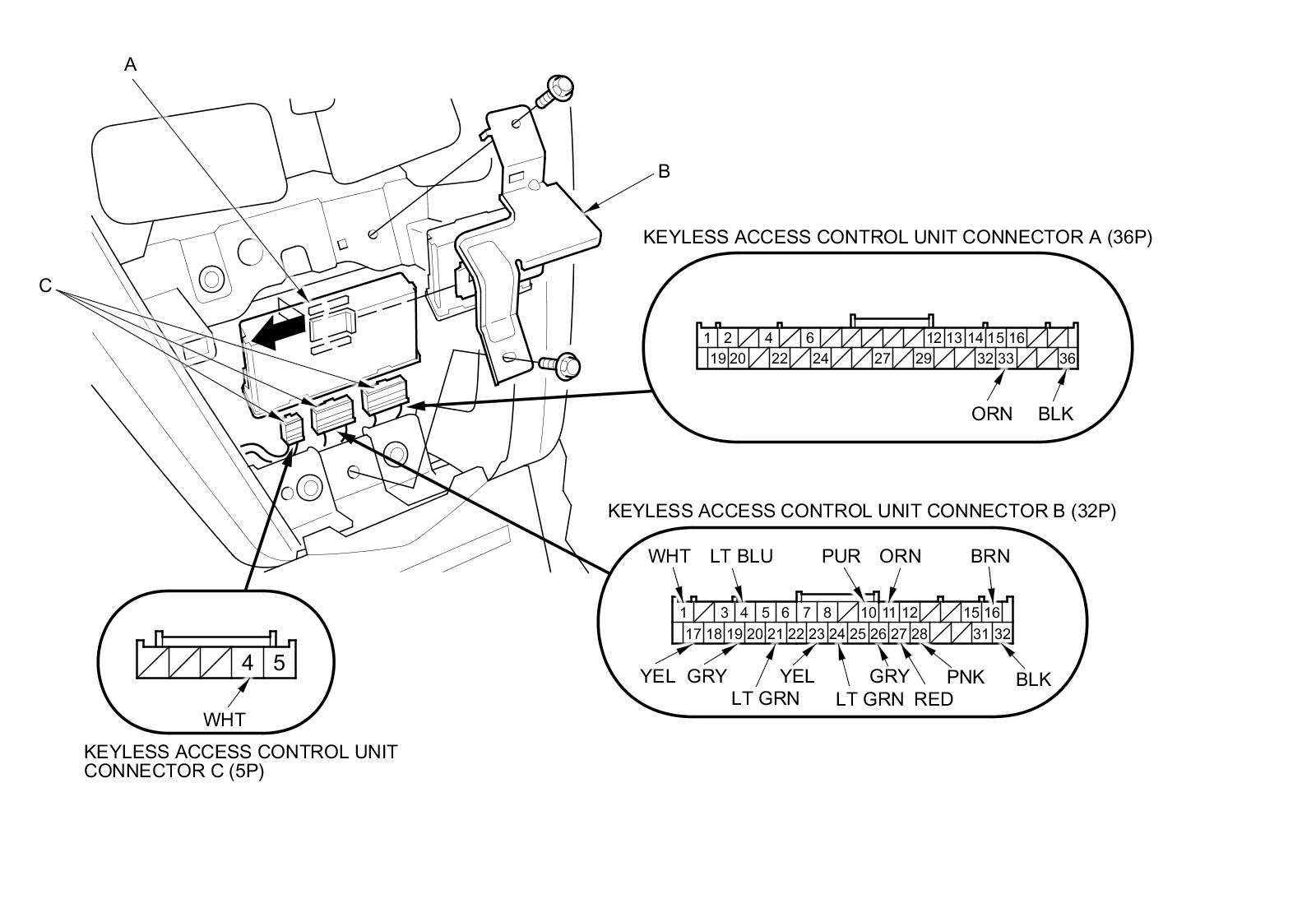 Factory service manual diagram
