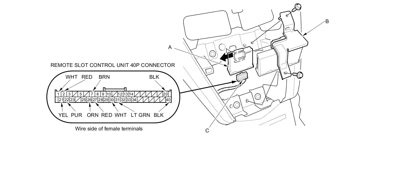 Factory service manual diagram