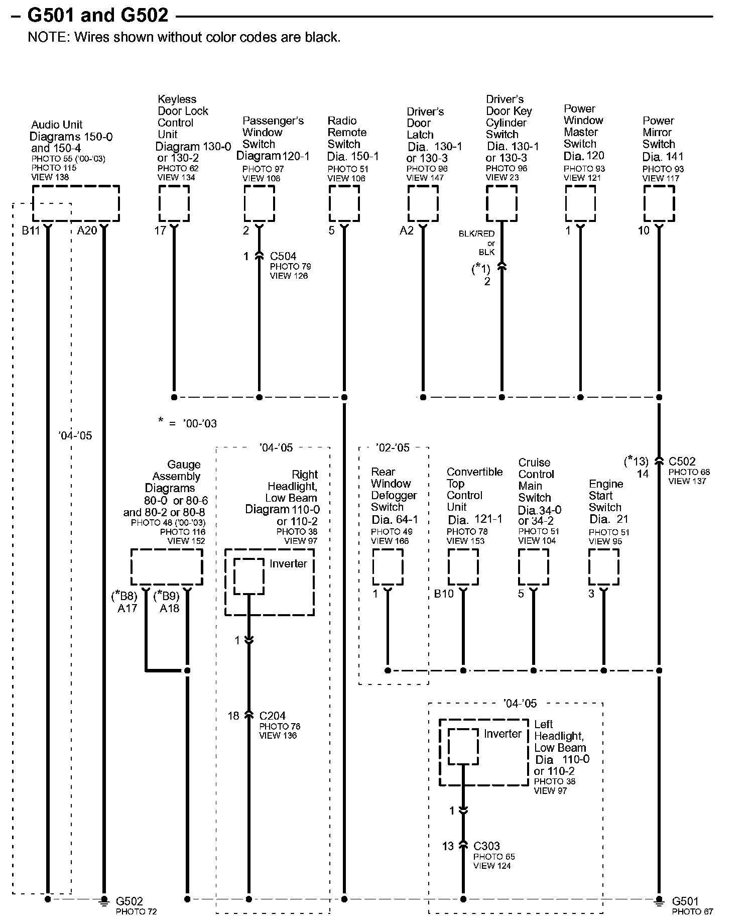Factory service manual diagram