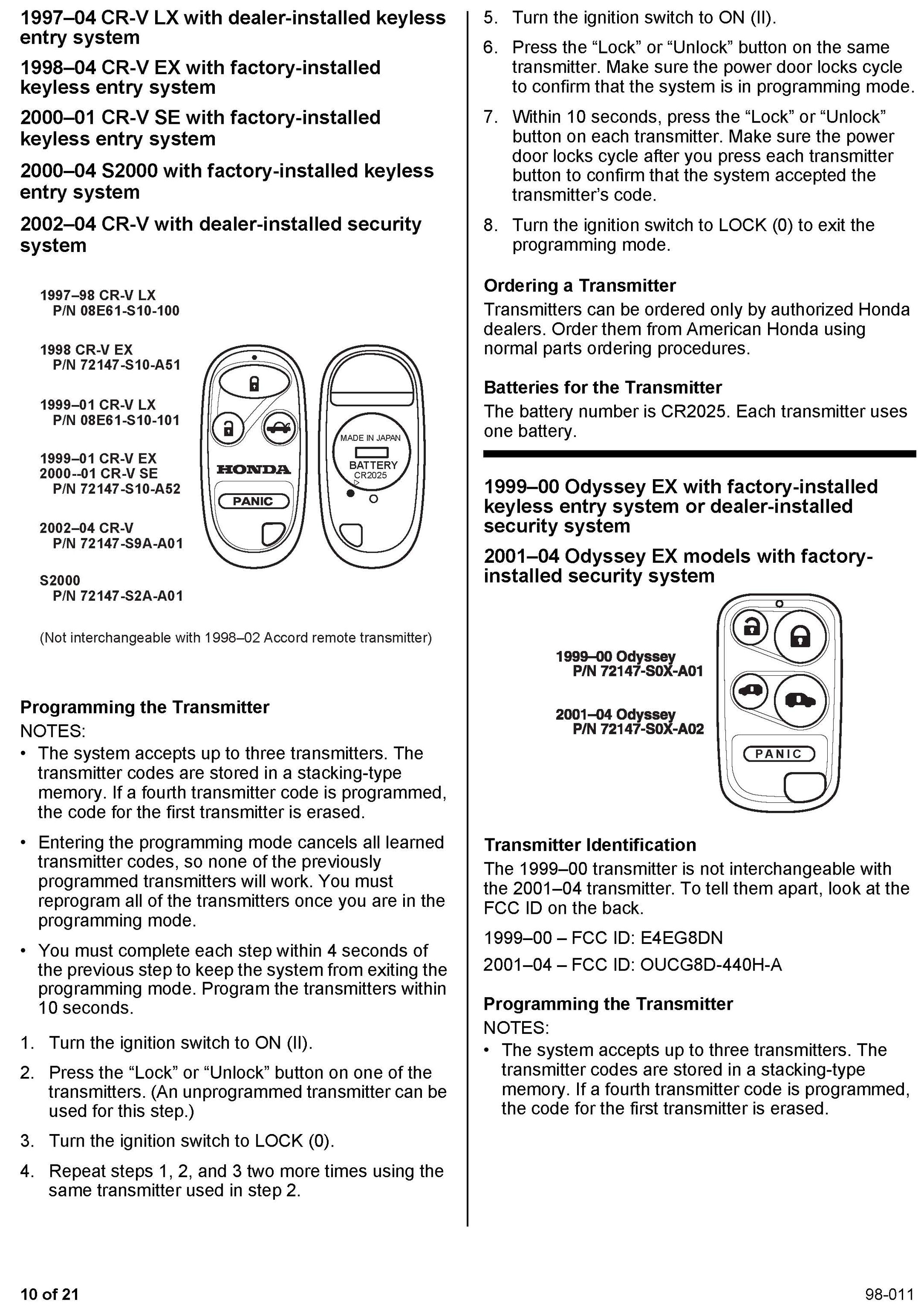 Factory service manual diagram