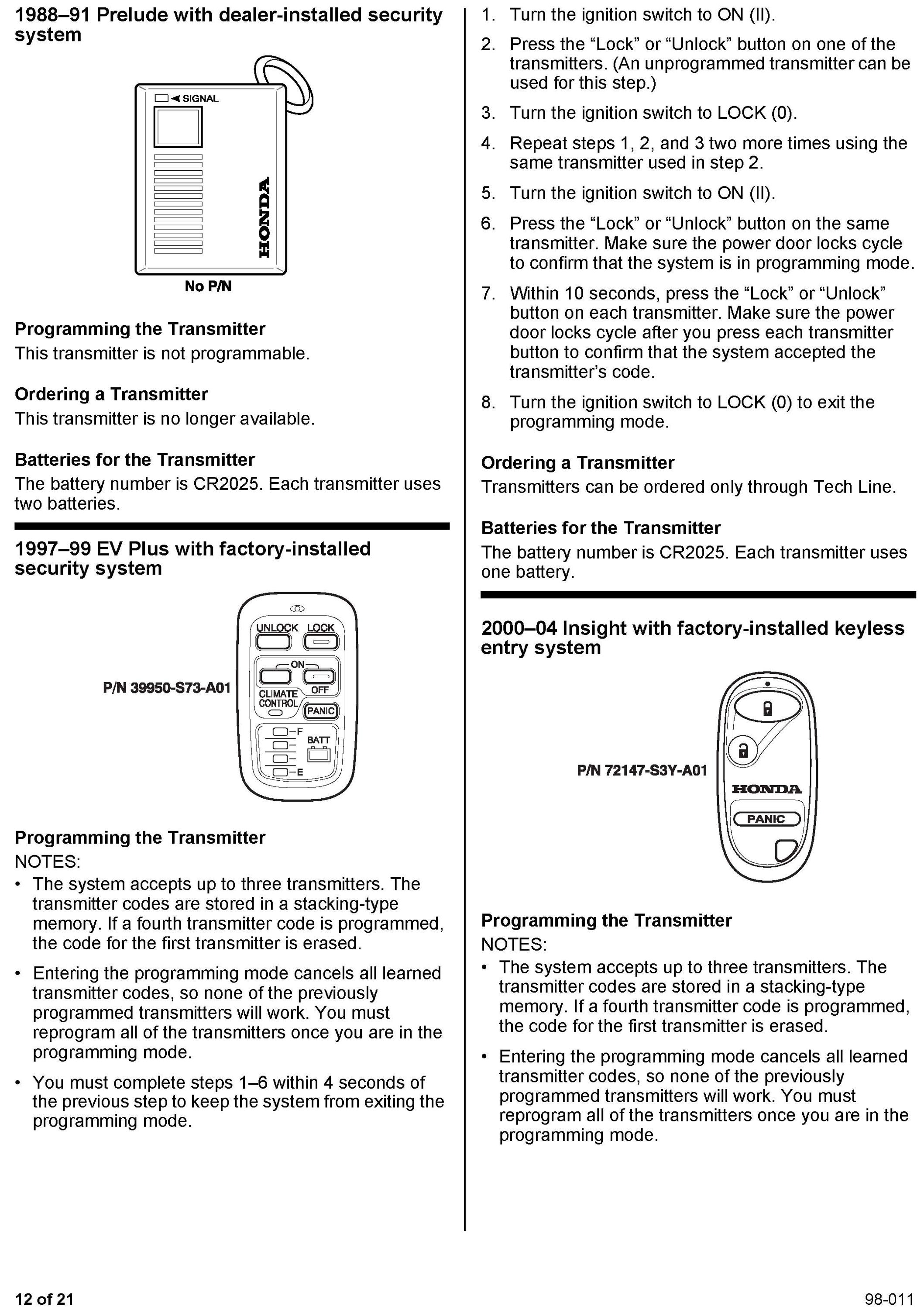 Factory service manual diagram