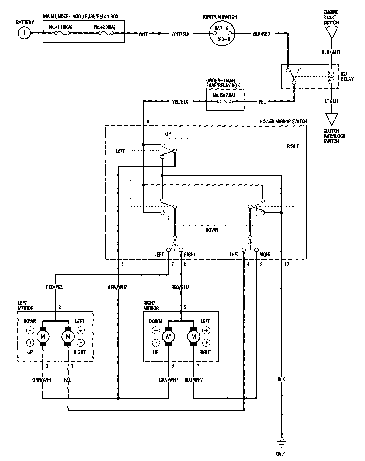 Factory service manual diagram
