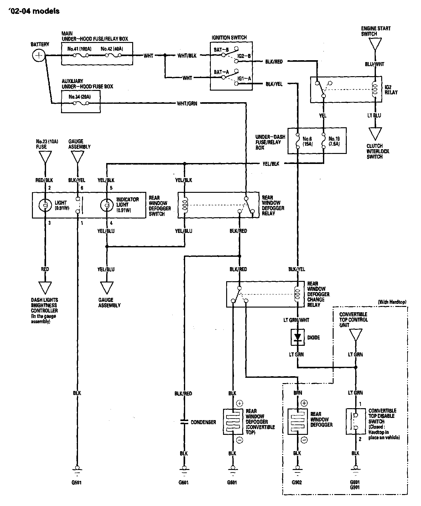 Factory service manual diagram