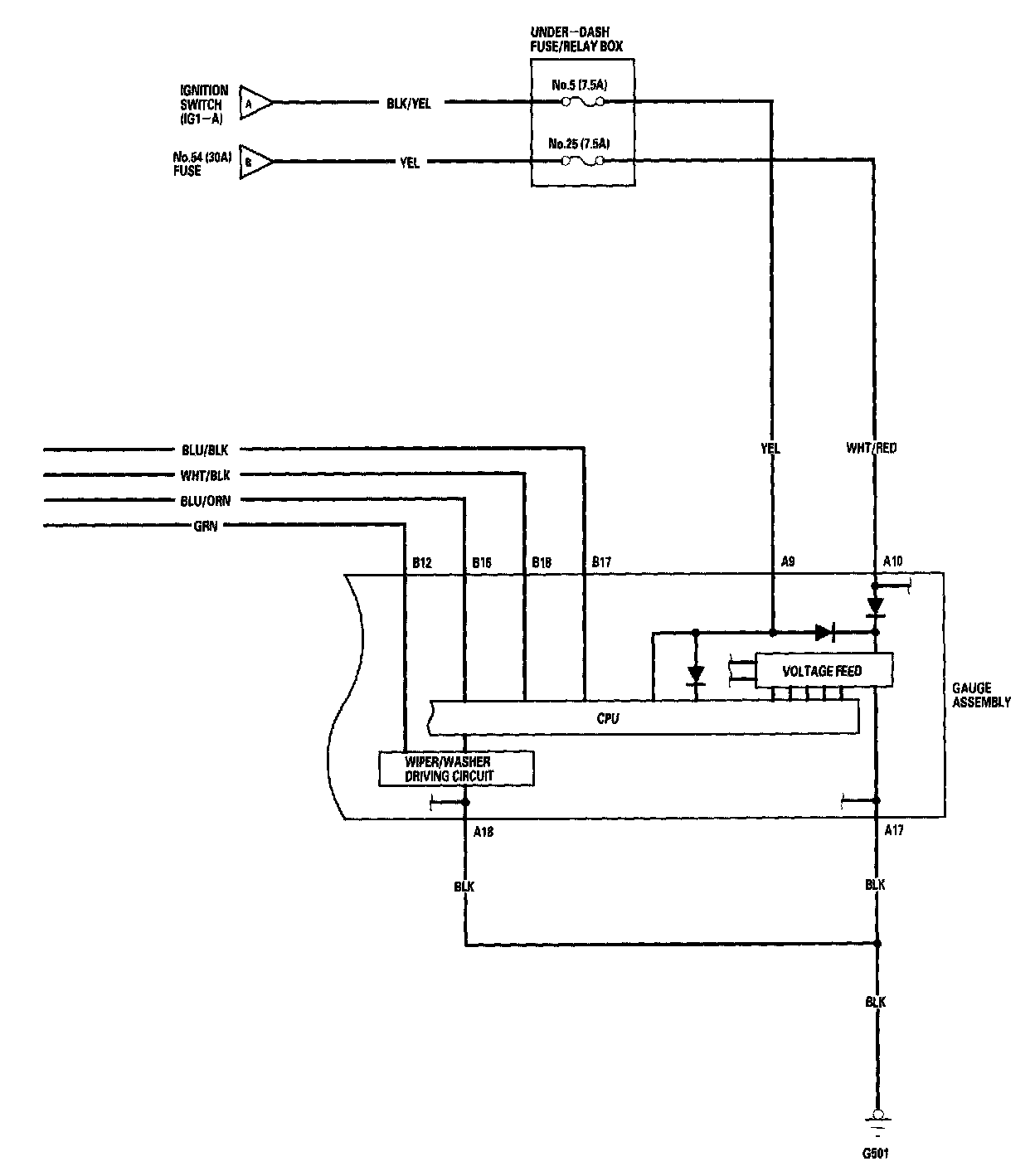Factory service manual diagram