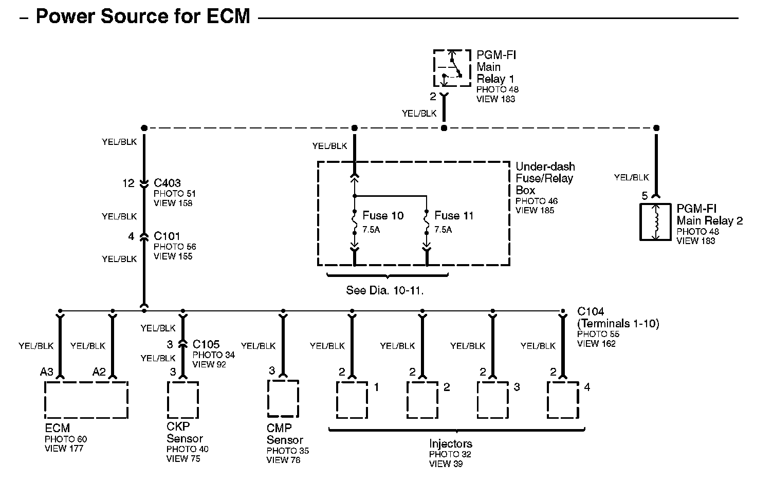 Factory service manual diagram