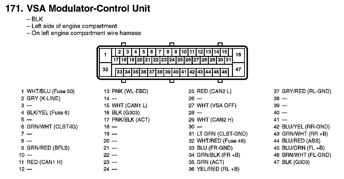 Factory service manual diagram