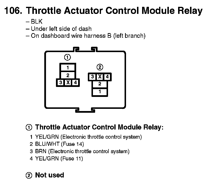 Factory service manual diagram