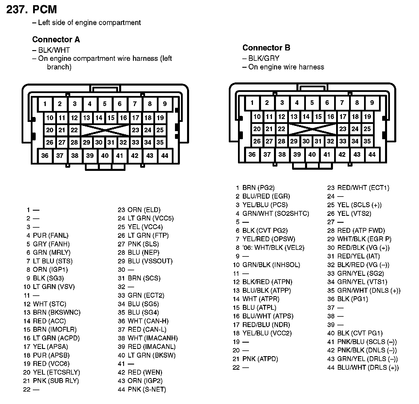 Factory service manual diagram