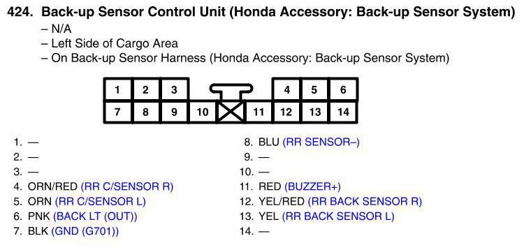 Factory service manual diagram