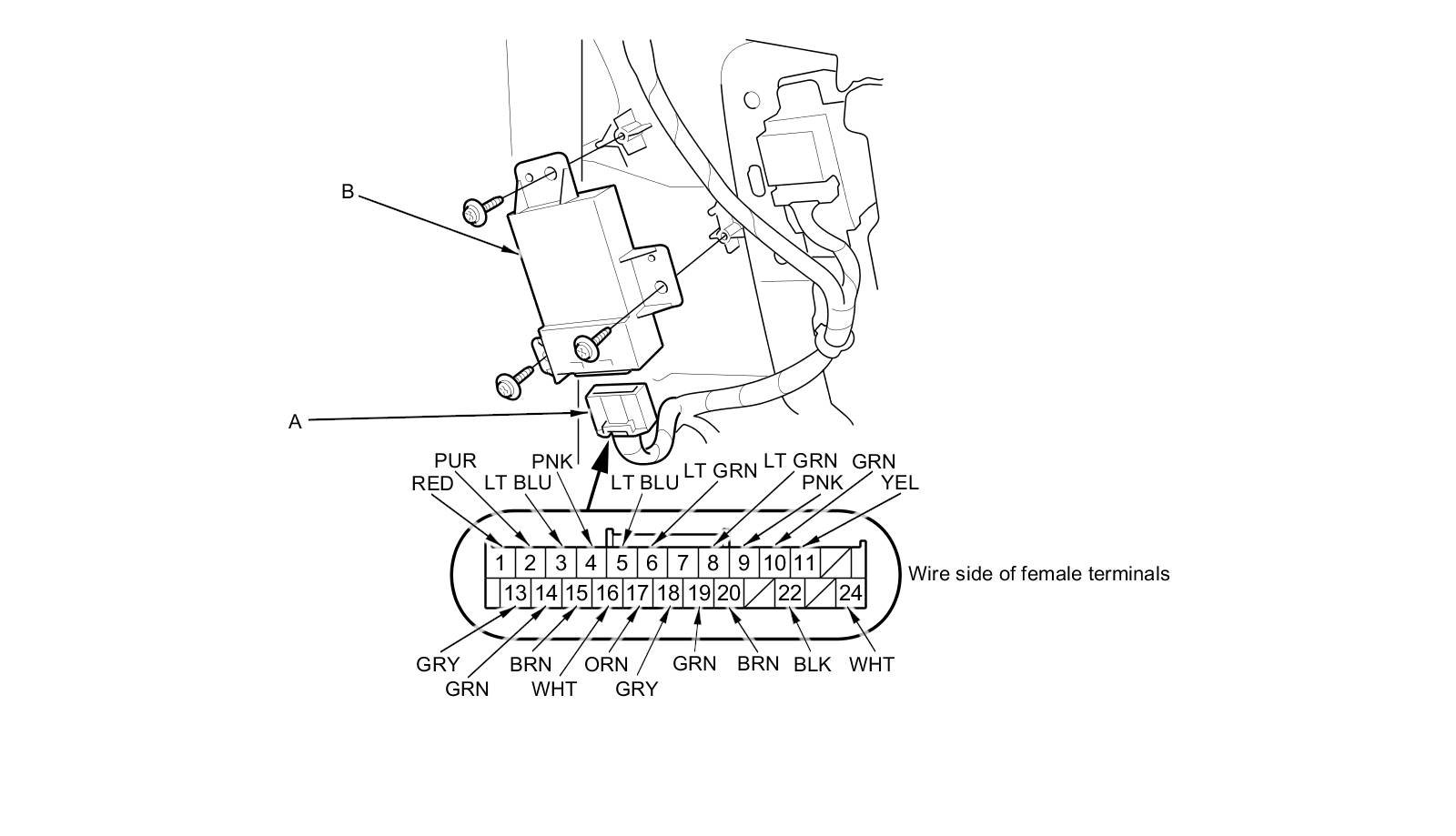 Factory service manual diagram