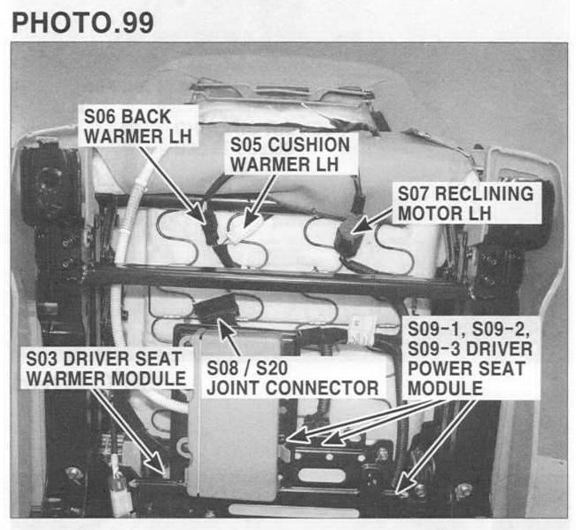 Factory service manual diagram