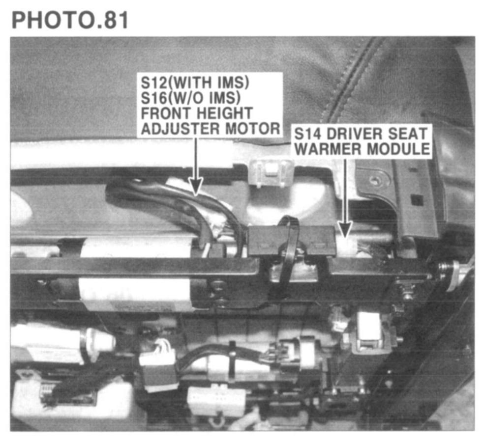 Factory service manual diagram