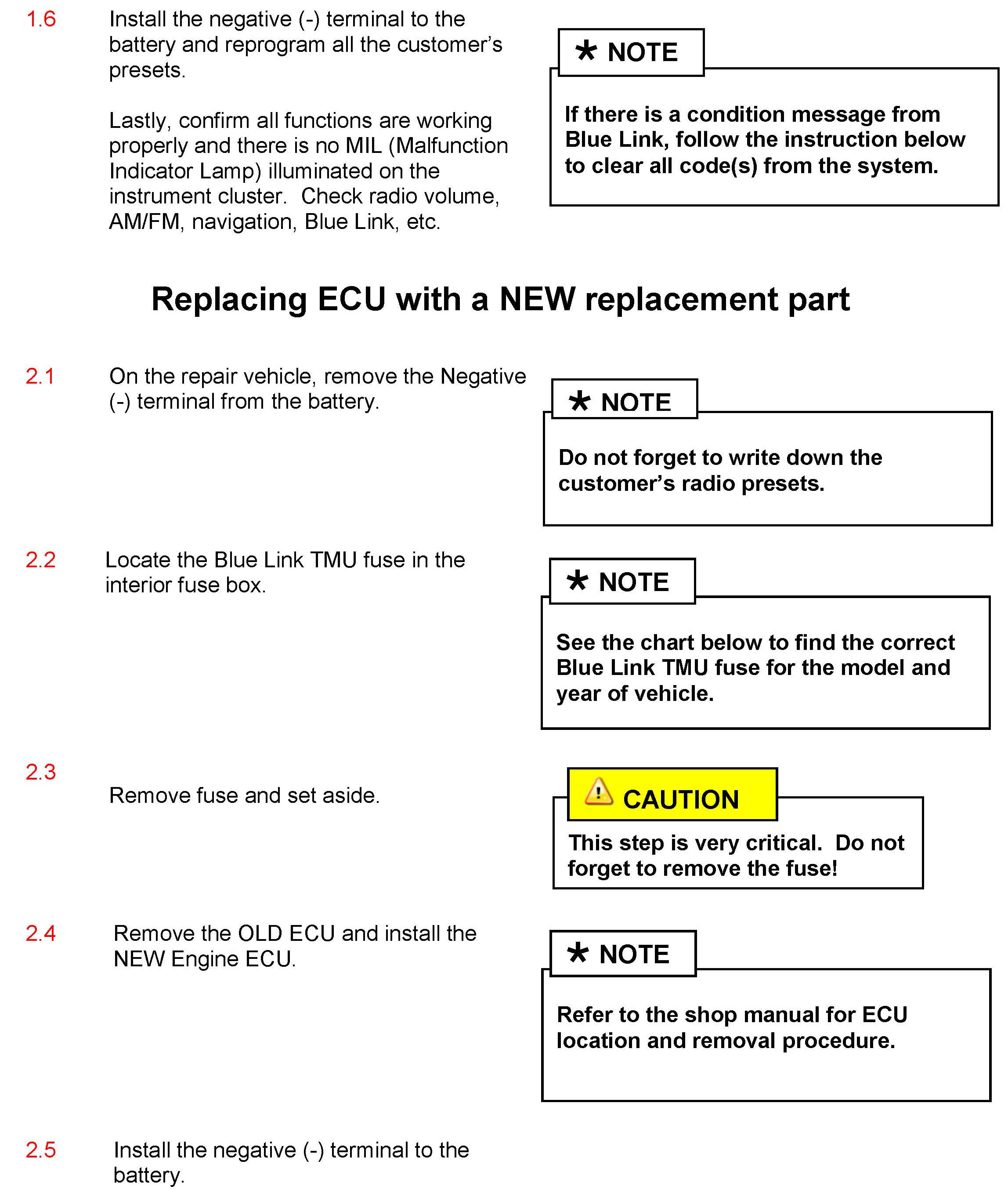 Factory service manual diagram