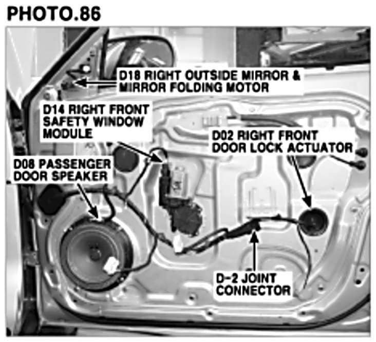 Factory service manual diagram
