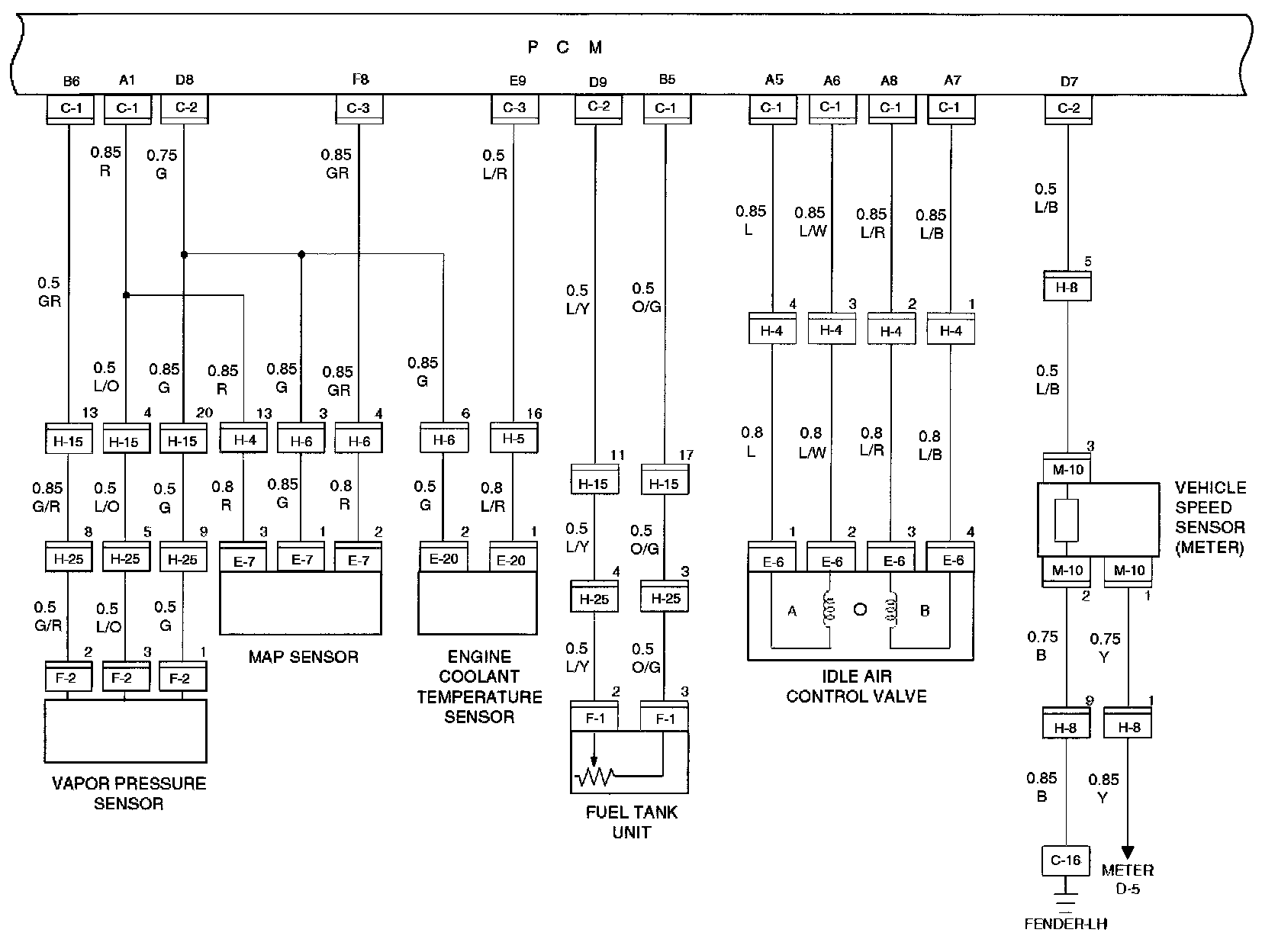 Factory service manual diagram