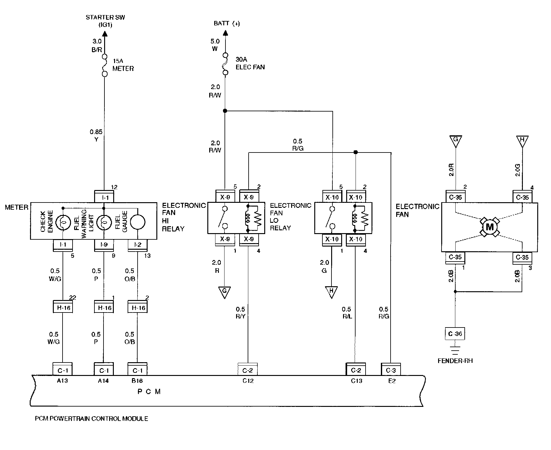 Factory service manual diagram