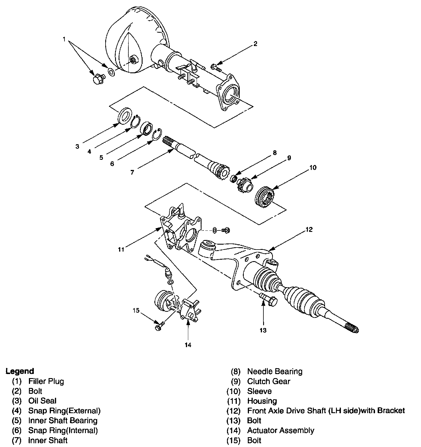 Factory service manual diagram