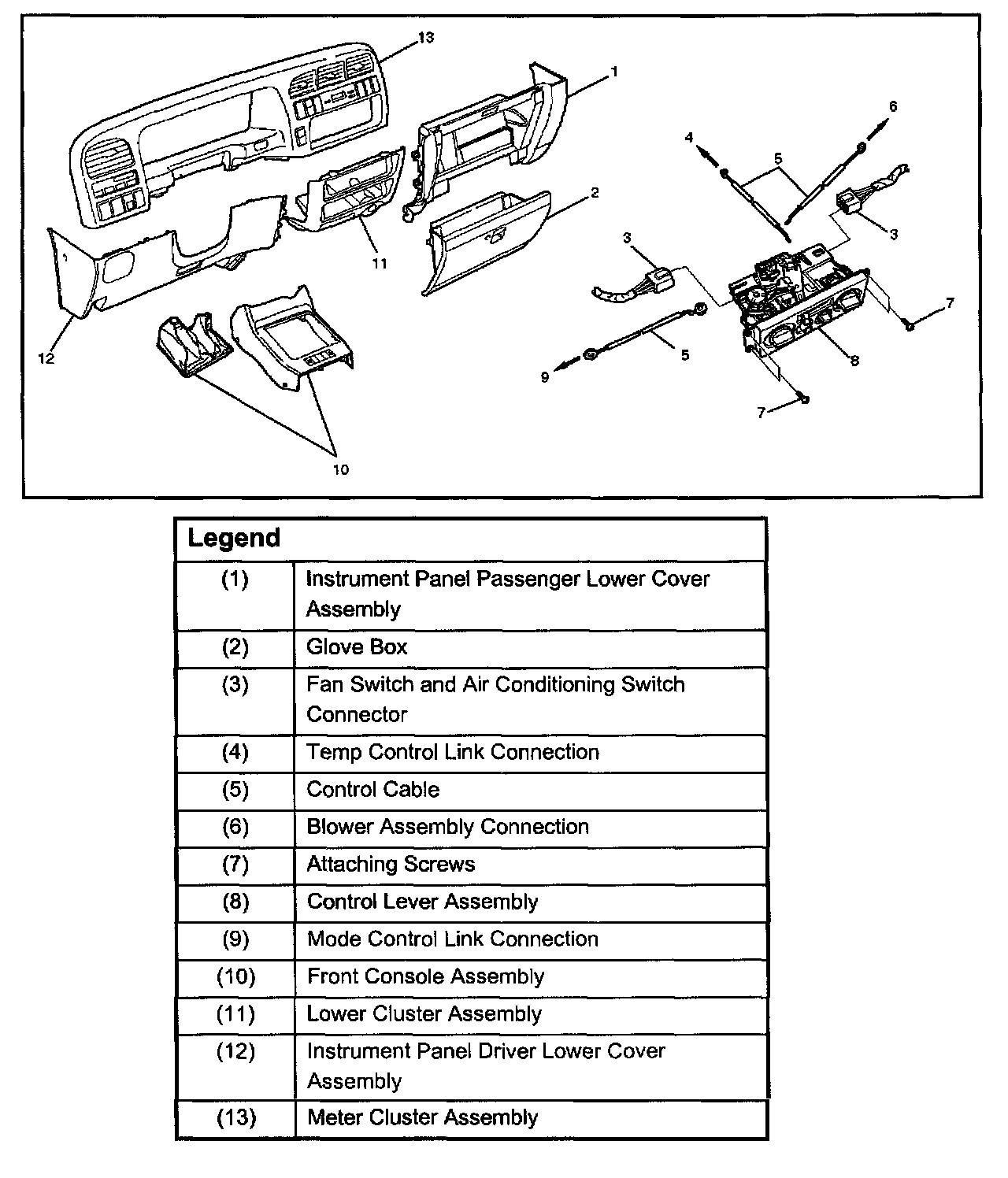 Factory service manual diagram
