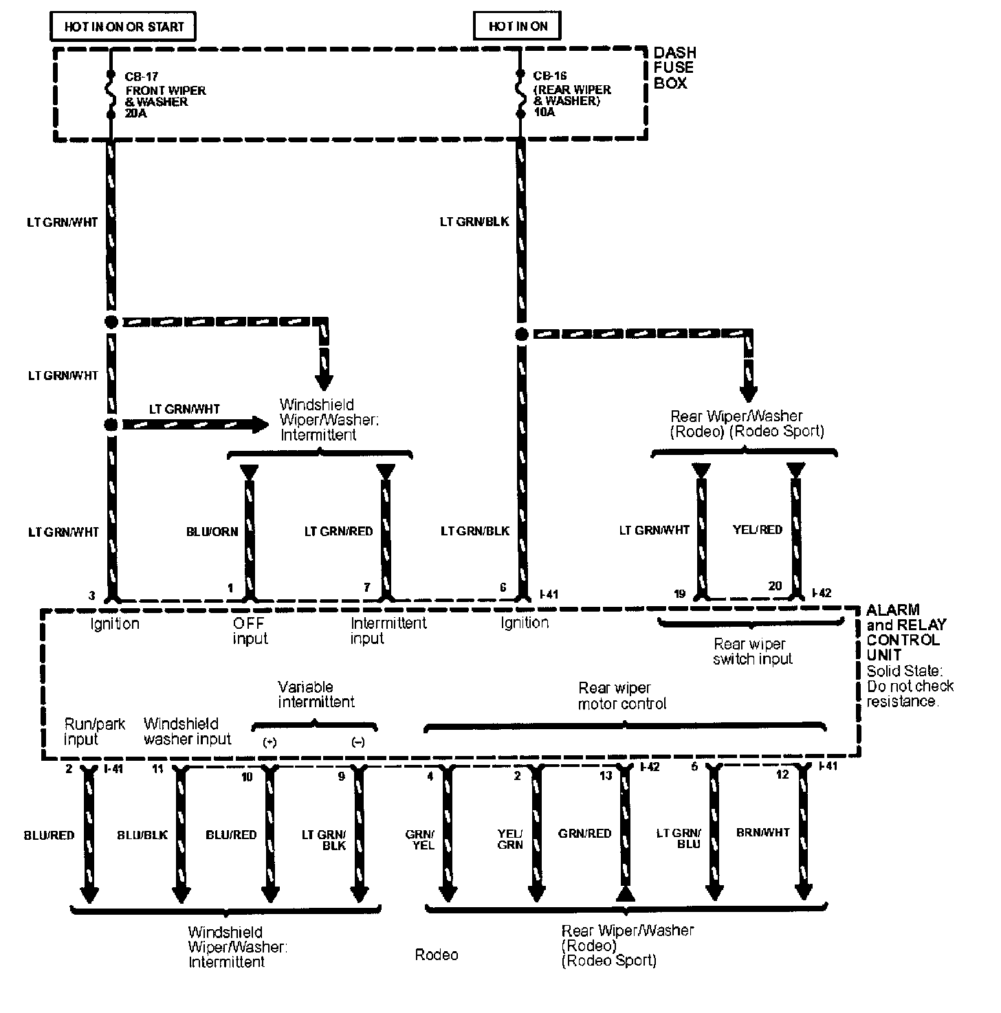 Factory service manual diagram