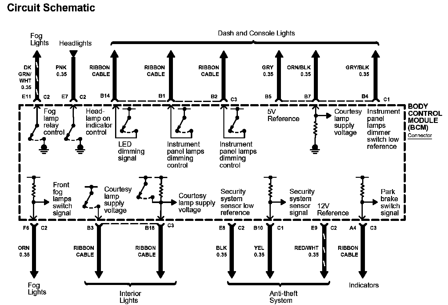 Factory service manual diagram