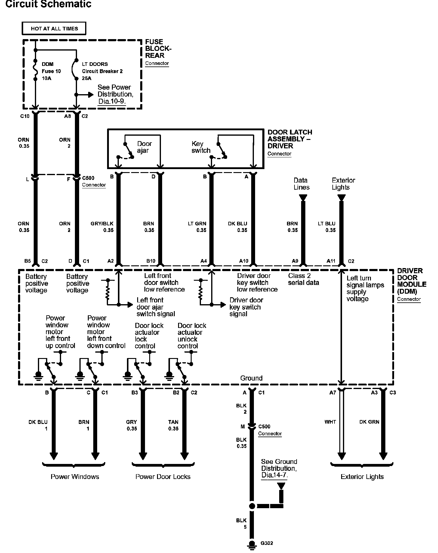 Factory service manual diagram
