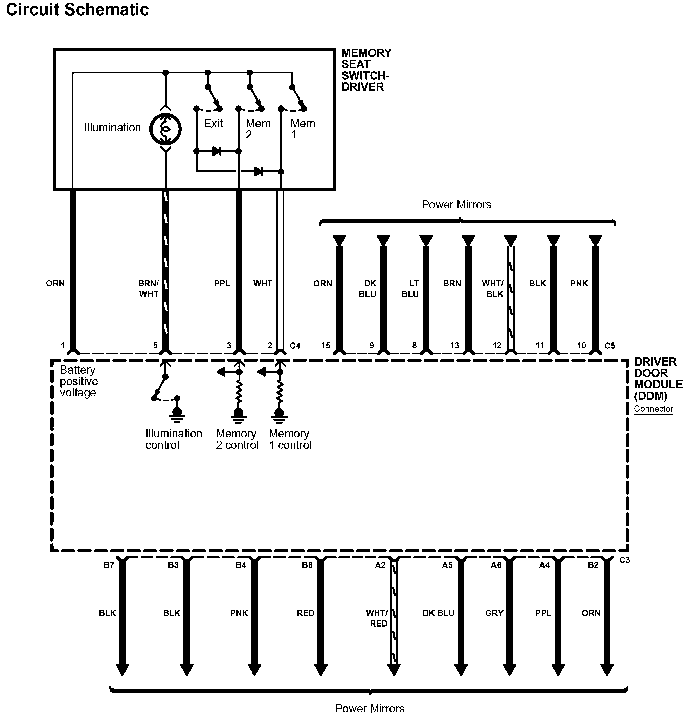 Factory service manual diagram