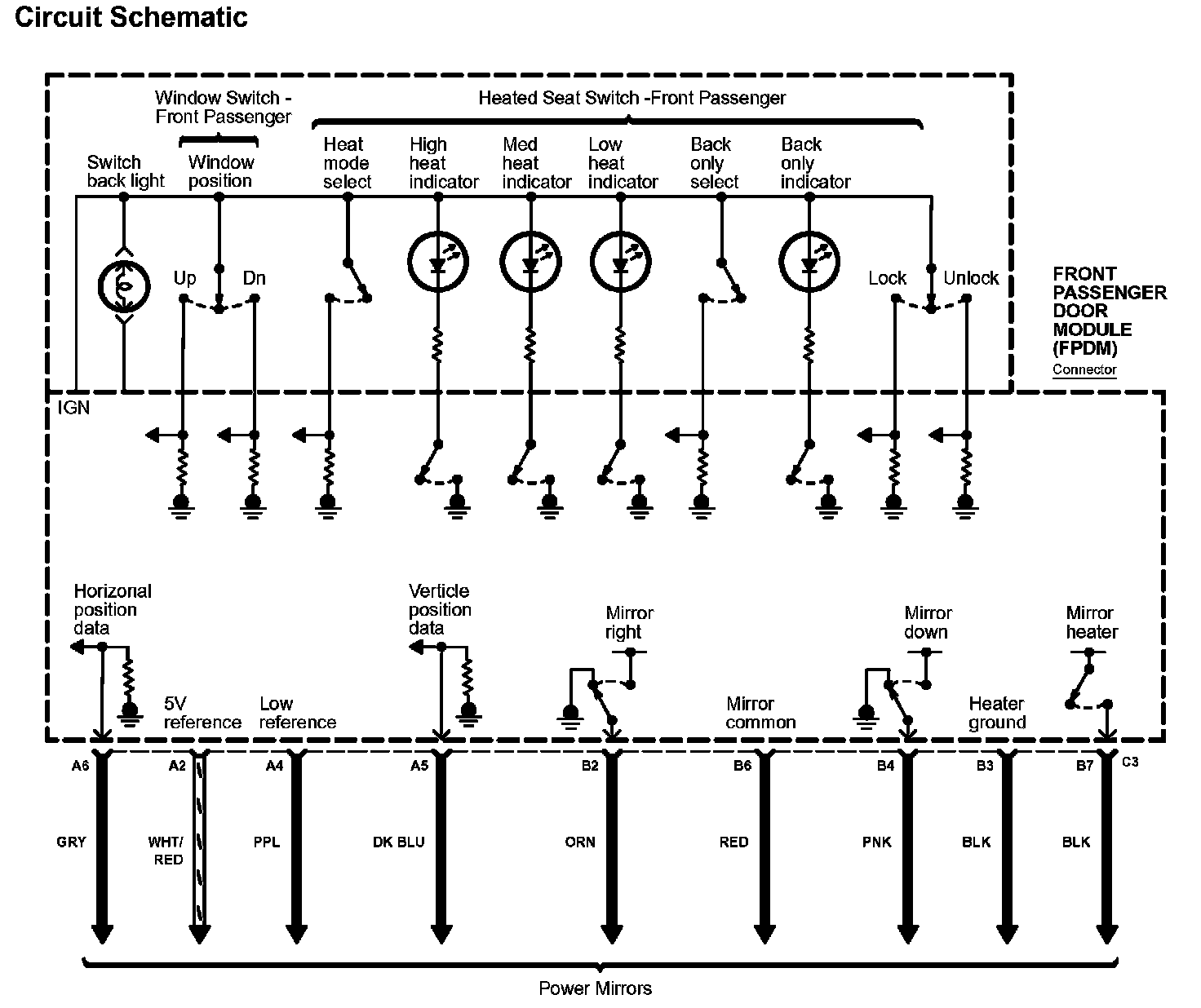 Factory service manual diagram
