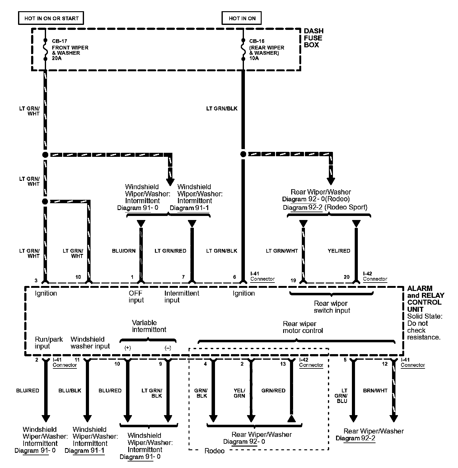 Factory service manual diagram