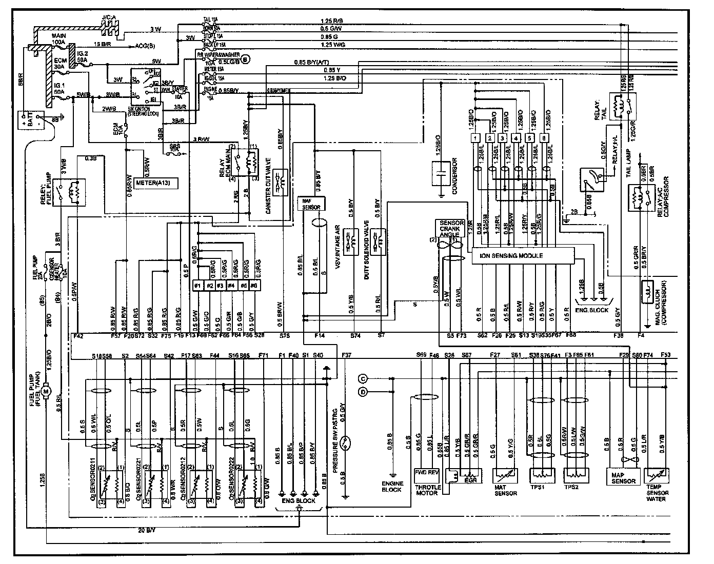 Factory service manual diagram