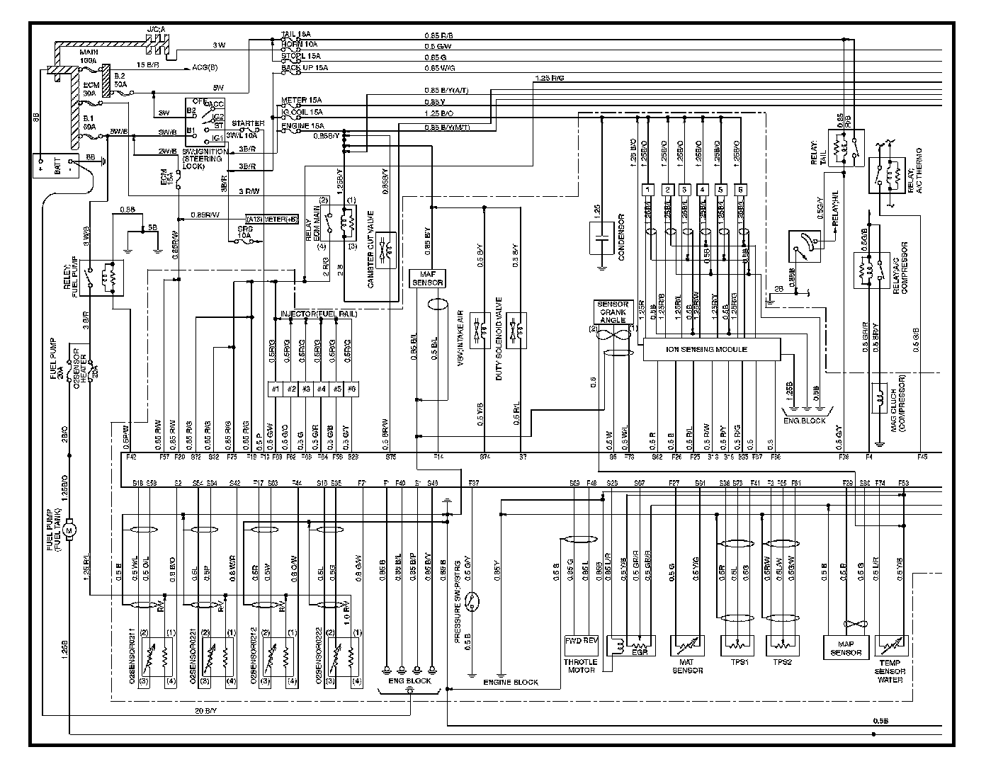 Factory service manual diagram