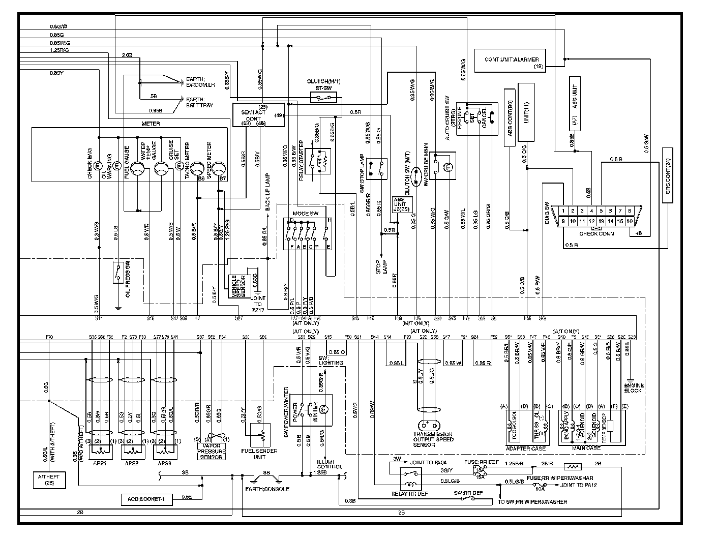 Factory service manual diagram