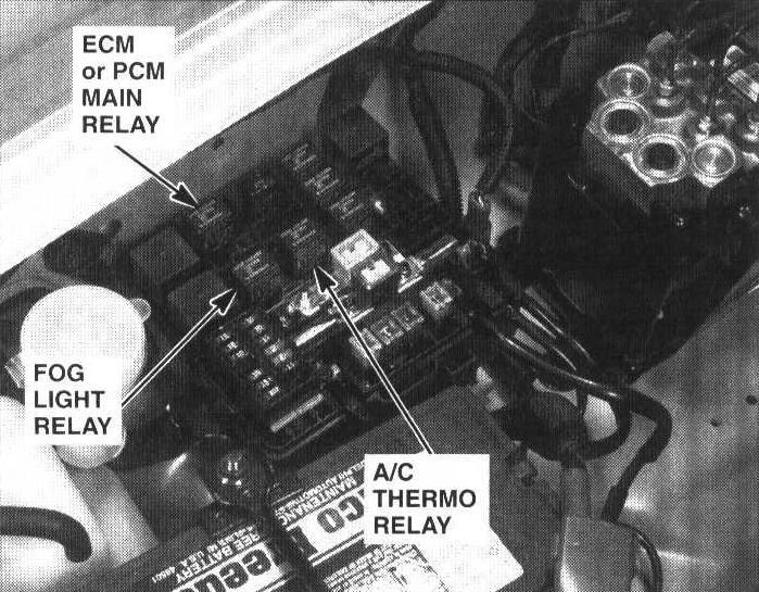 Factory service manual diagram