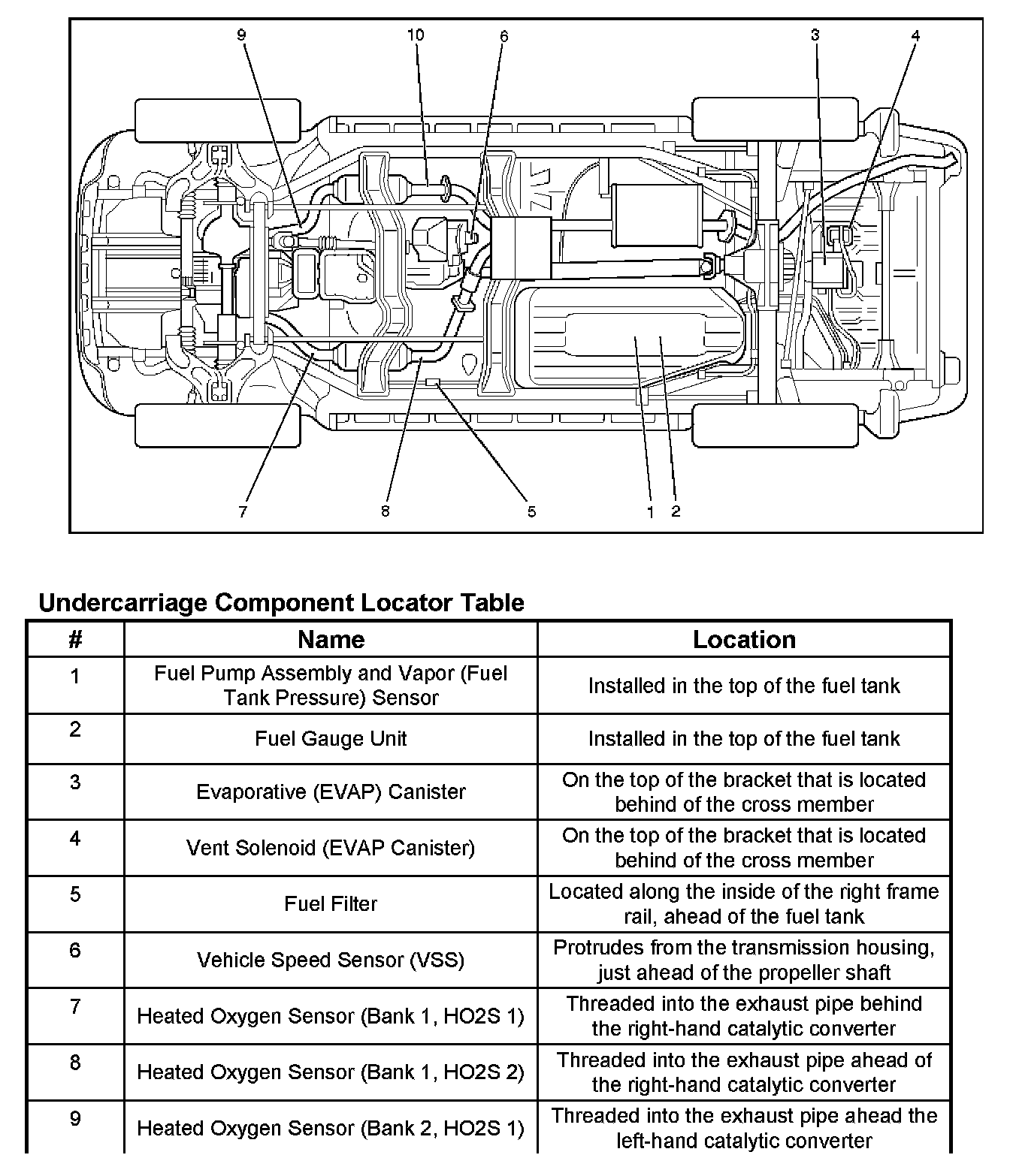 Factory service manual diagram
