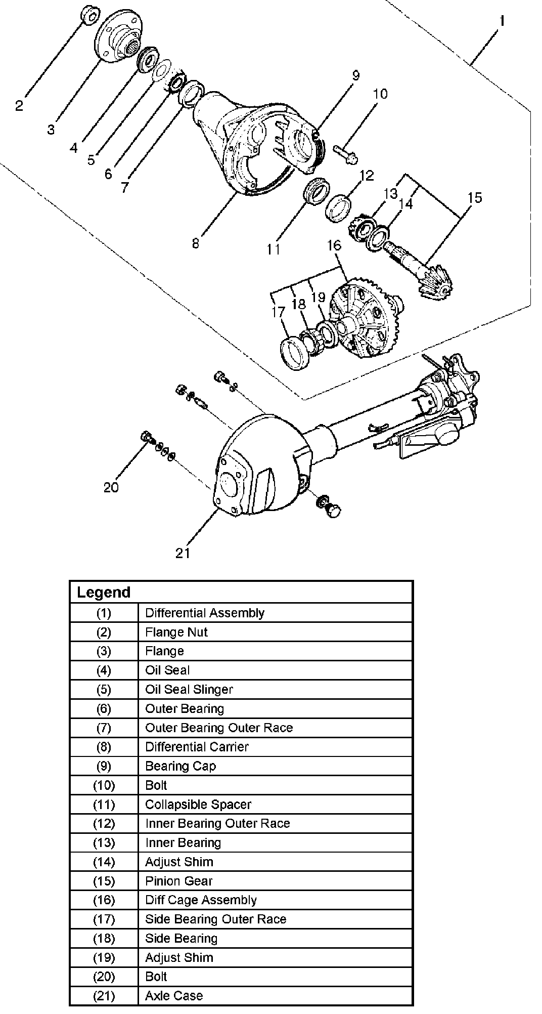 Factory service manual diagram