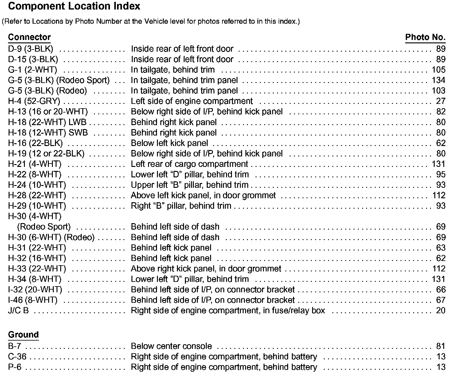 Factory service manual diagram