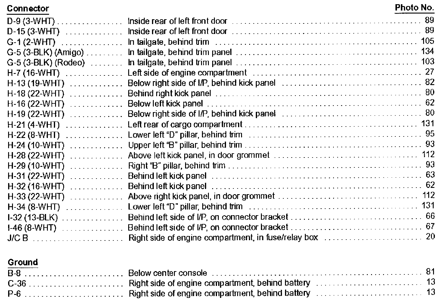 Factory service manual diagram